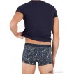 Quần lót nam Emporio Armani Christmas Stretch Cotton Trunk 2-pack Marine/Constellation